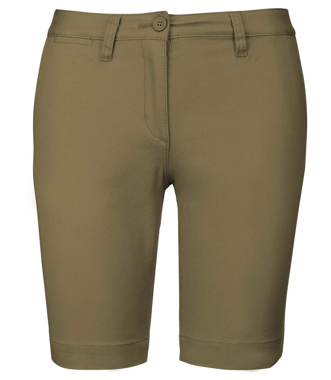 Bermuda chino femme - K751 - Kaki clair