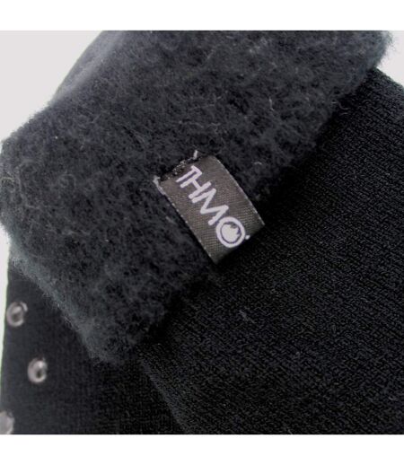 1 Pack Mens Soft Plush Lined Slipper Bed Socks