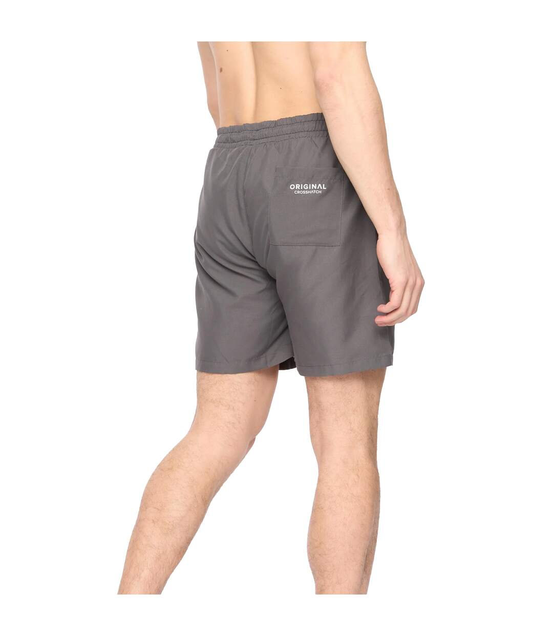 Short de bain wabasso homme charbon Crosshatch-2