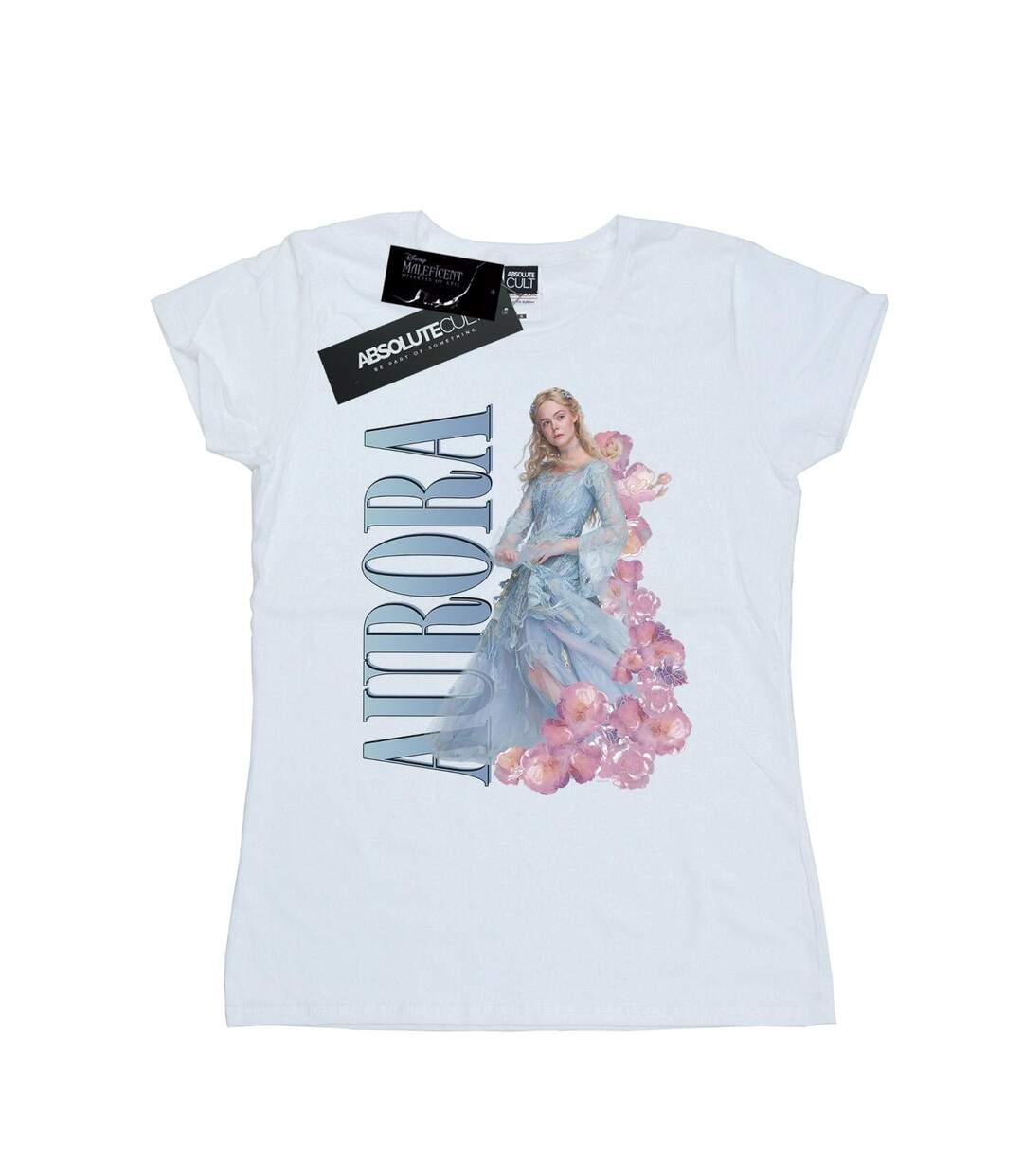 Disney Femme/Les femmes Maleficent Mistress Of Evil Aurora Homage - T-shirt en coton (Blanc) - UTBI30657-1
