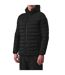 Doudoune À Capuche Motif/style Micro Homme Noir SoulCal-3
