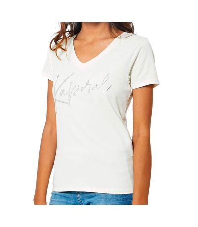 T-shirt Blanc Femme Kaporal Jay - XS