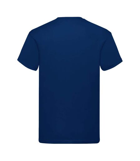 T-shirt Original Homme Bleu Marine Fruit Of The Loom