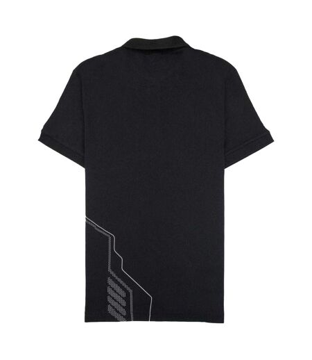 Polo Motif/style Imprimé Homme Noir Boss