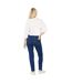 Womens/ladies Comfort Stretch Slim Jeans Mid Wash Dorothy Perkins-3