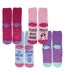 Lot de 4 paires de chaussettes antidérapantes fantaisie en forme-3