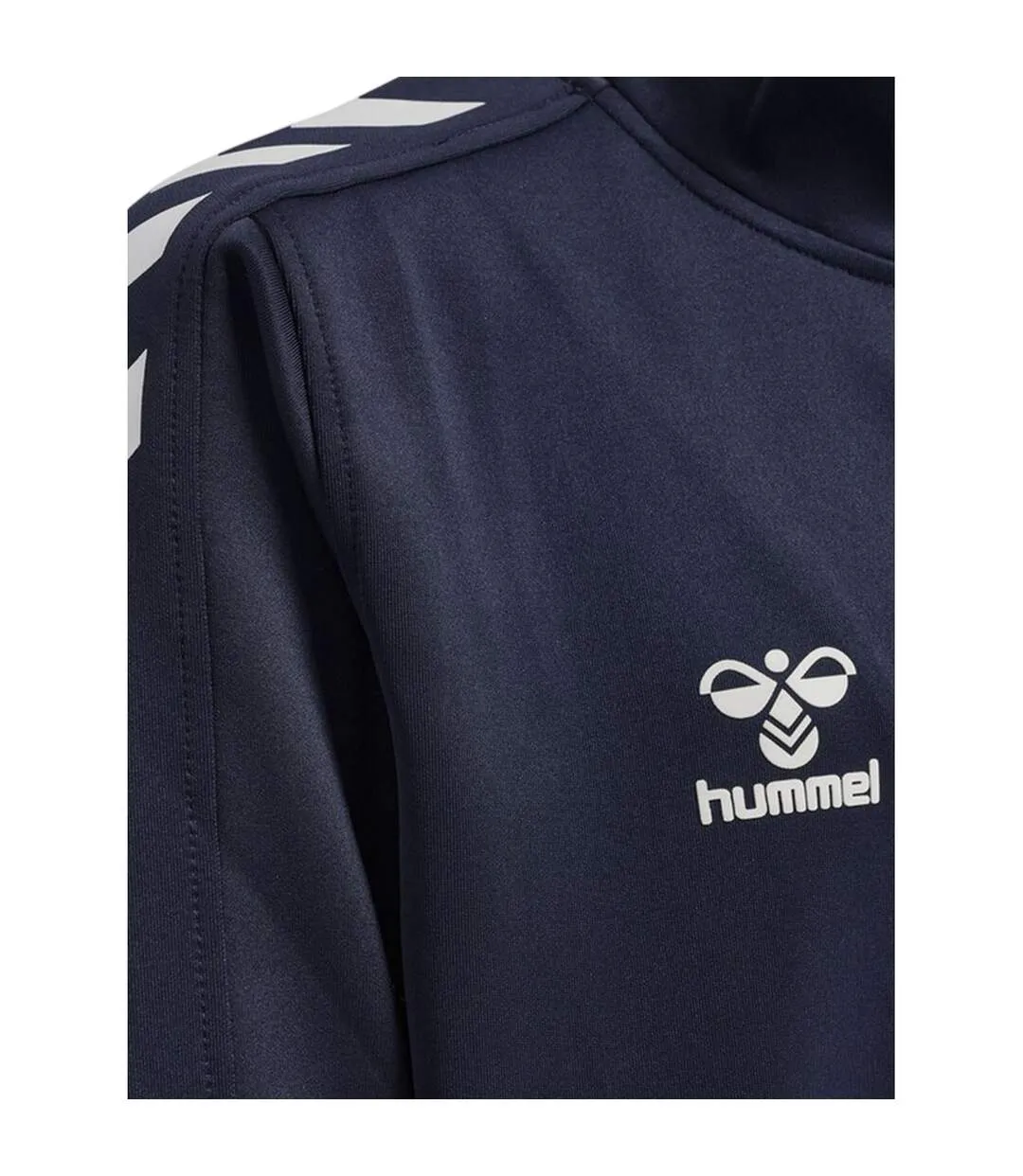 Veste De Survêtement Sport Homme Bleu Marine Hummel-3