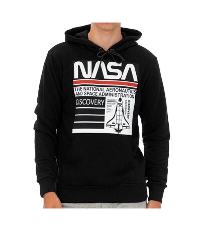 Sweat à capuche noir homme nasa 59h - m