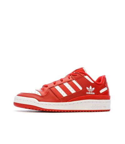Baskets Rouge Homme Adidas Forum