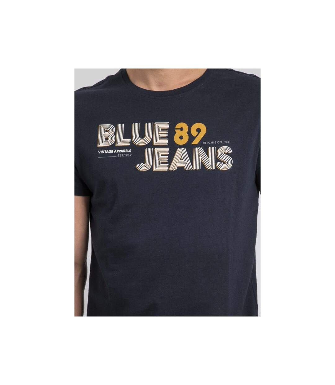 T-shirt col rond pur coton JUPILAR-3