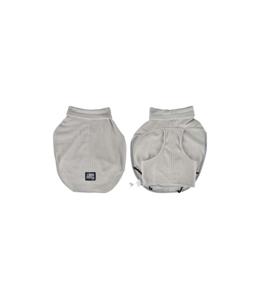 Veste Polaire Chien Frileux 35cm Gris Clair-1