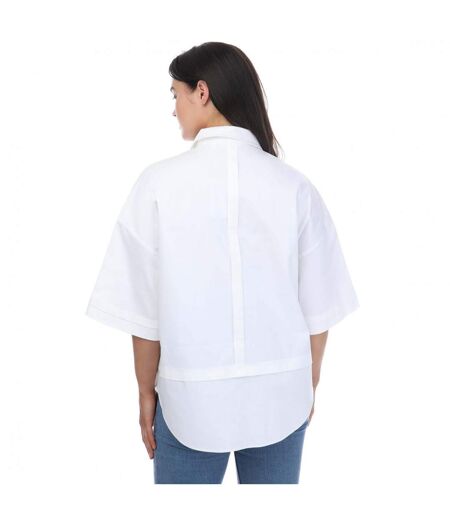 Womens/ladies orlanda 3/4 length oversized shirt white Ted Baker