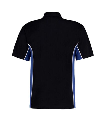 GAMEGEAR Mens Track Classic Polo Shirt (Black/Royal Blue/White) - UTRW9897
