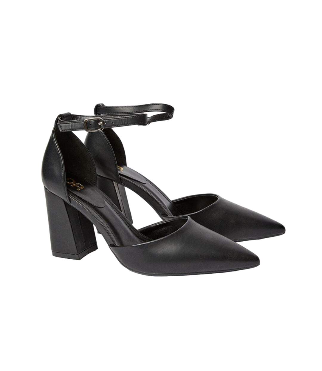 Sandales blanche femme noir Dorothy Perkins-1