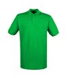 Henbury Mens Modern Fit Cotton Pique Polo Shirt (Kelly) - UTPC2590