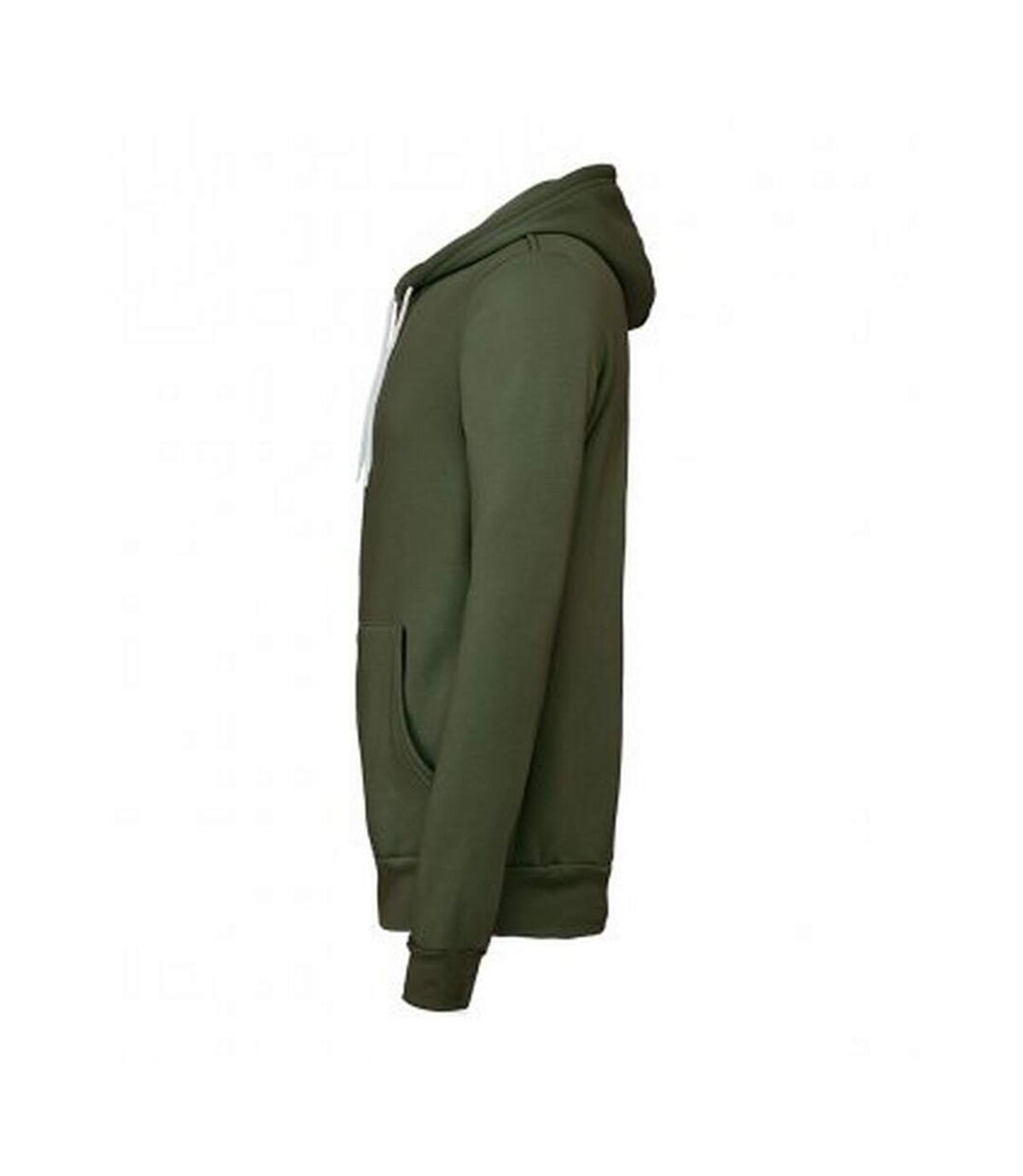 Bella + Canvas - Sweat CAPUCHE - Unisexe (Vert militaire) - UTPC3874