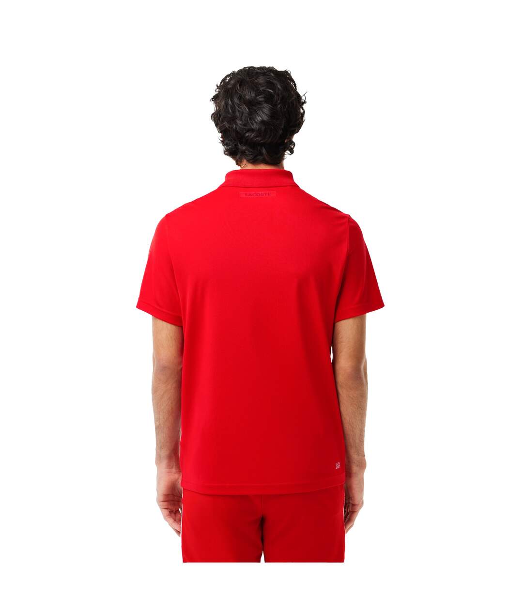 Polo Novak Djokovic Fan Homme Rouge Lacoste-3