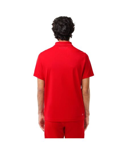 Polo Novak Djokovic Fan Homme Rouge Lacoste