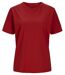 T-shirt manches courtes - JACK&JONES - Femme - JJ3914 - rouge lipstick