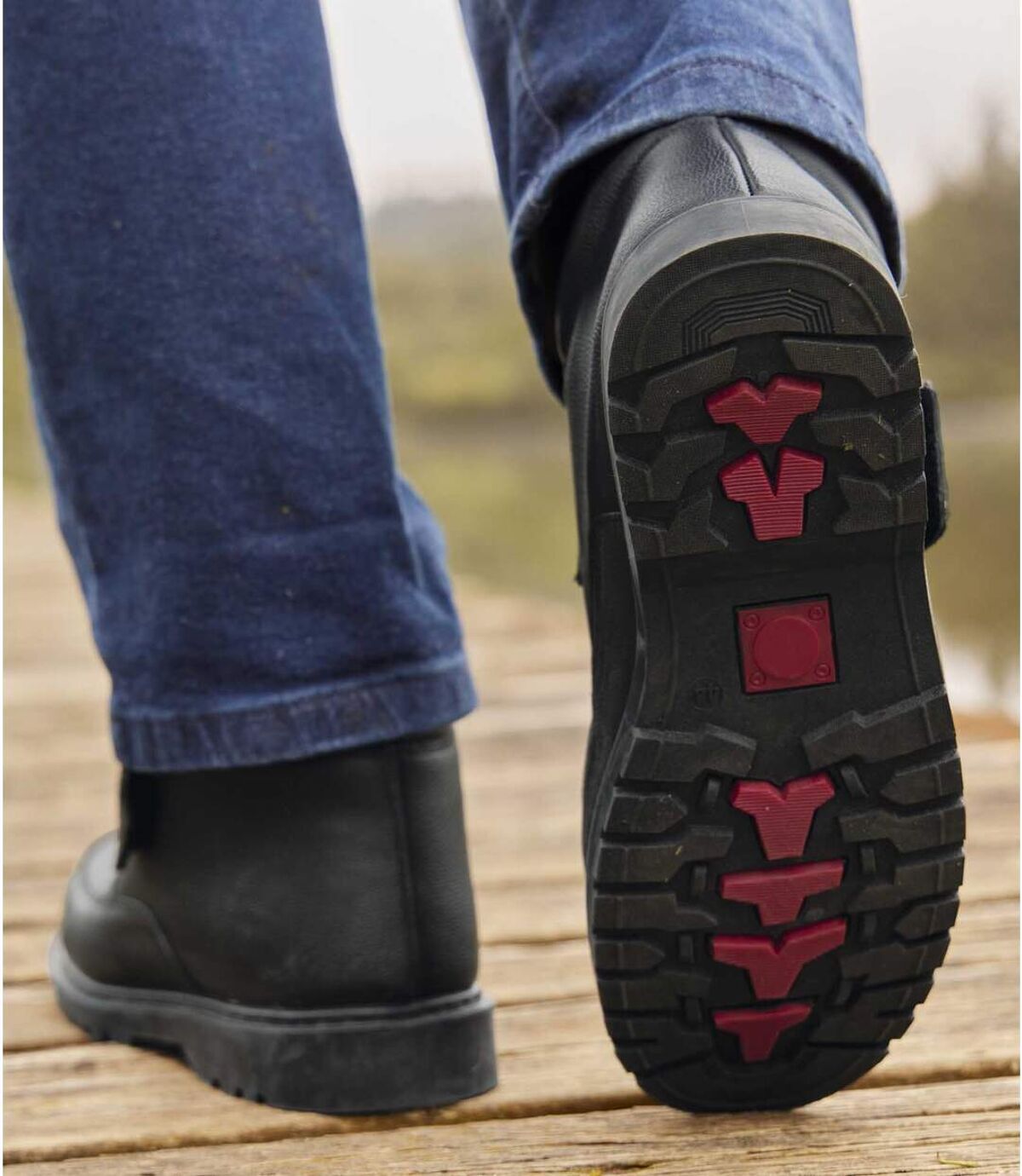Кожаные Ботинки с Подкладкой из Шерпы Atlas For Men