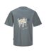 T-shirt bleu/gris homme jack & jones rislington - l-3