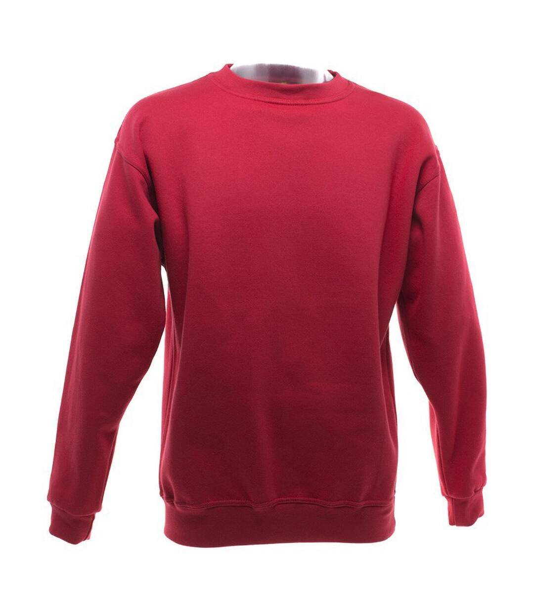 Sweatshirt uni épais adulte unisexe rouge UCC-1