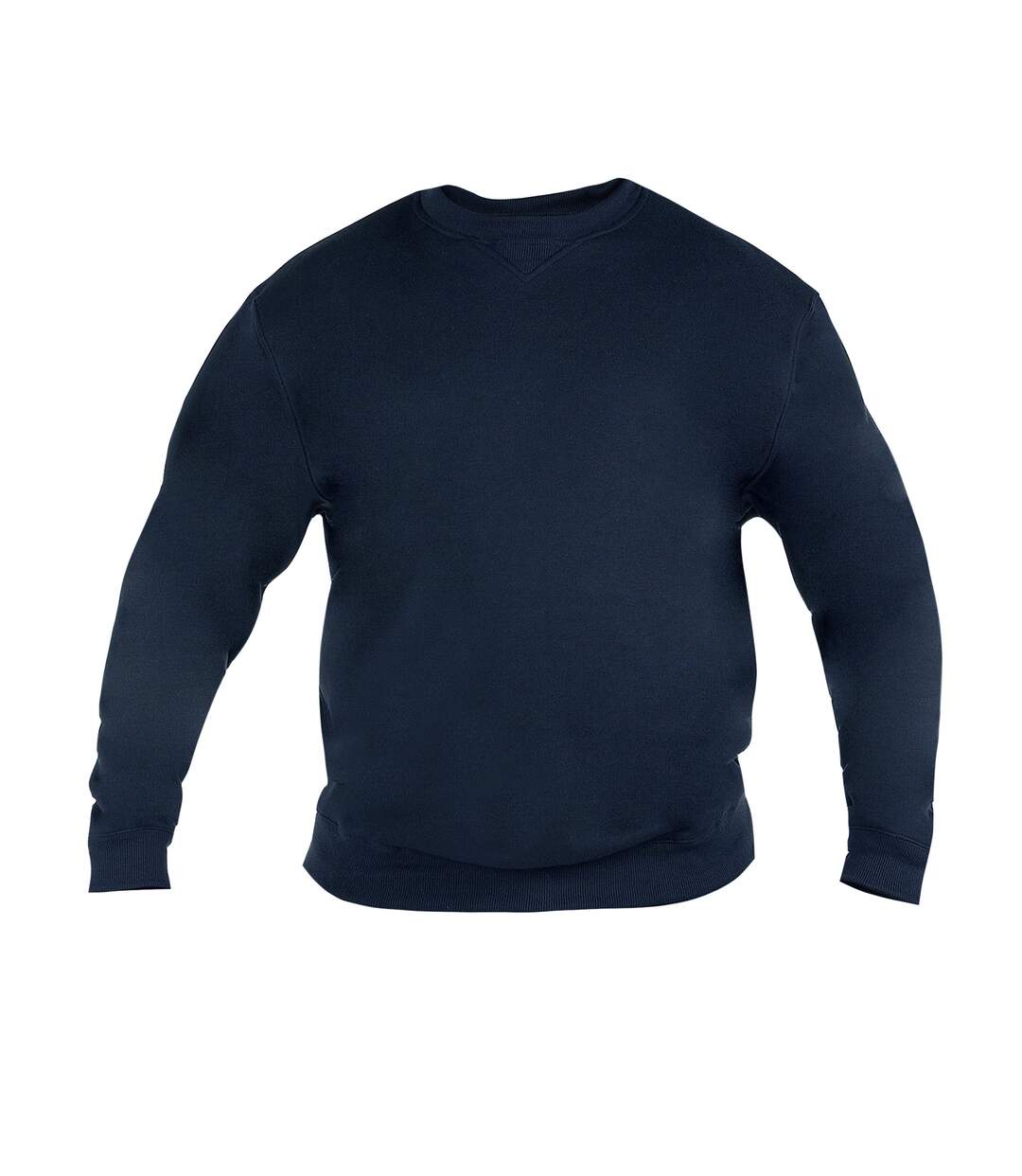 Duke Rockford - Pull col ras-du-cou grande taille - Homme (Bleu marine) - UTDC105