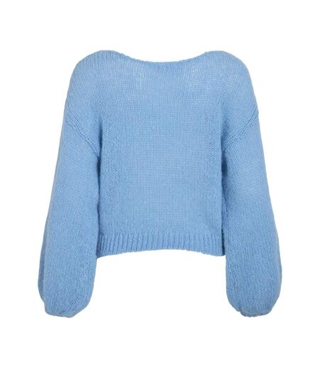 Pull bleu femme vila choca