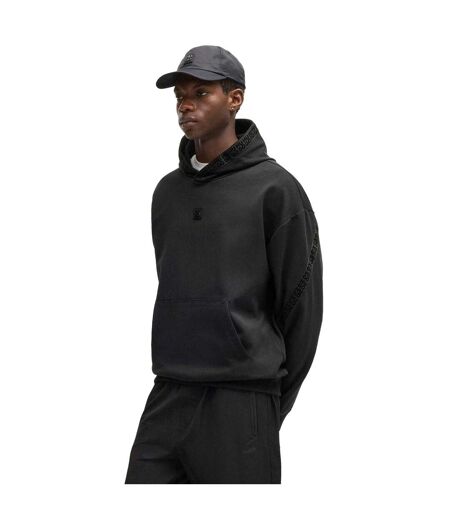 Sweat À Capuche Dagarito Homme Noir Hugo