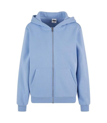 Veste À Capuche Femme Bleu Pâle Urban Classics