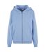 Veste À Capuche Femme Bleu Pâle Urban Classics-1