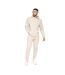 Ensemble Sweat À Capuche Et Pantalon De Jogging Emmon Homme Beige Gris Crosshatch-1