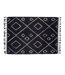Tapis Déco en Laine David 162x230 Noir-1