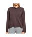 Sweat marron femme soul studio hoody-1
