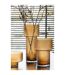 Vase Design en Verre Betty 45cm Marron-4