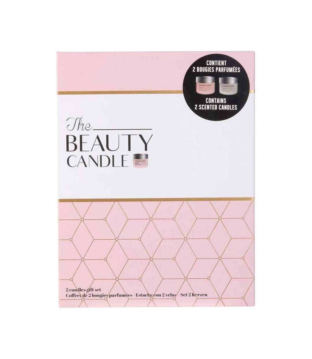 Coffret 2 bougies The beauty candles