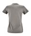 SOLS Womens/Ladies Imperial Fit Short Sleeve T-Shirt (Gray Marl)