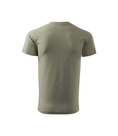 T-shirt Heavy New Homme Vert Militaire Malfini