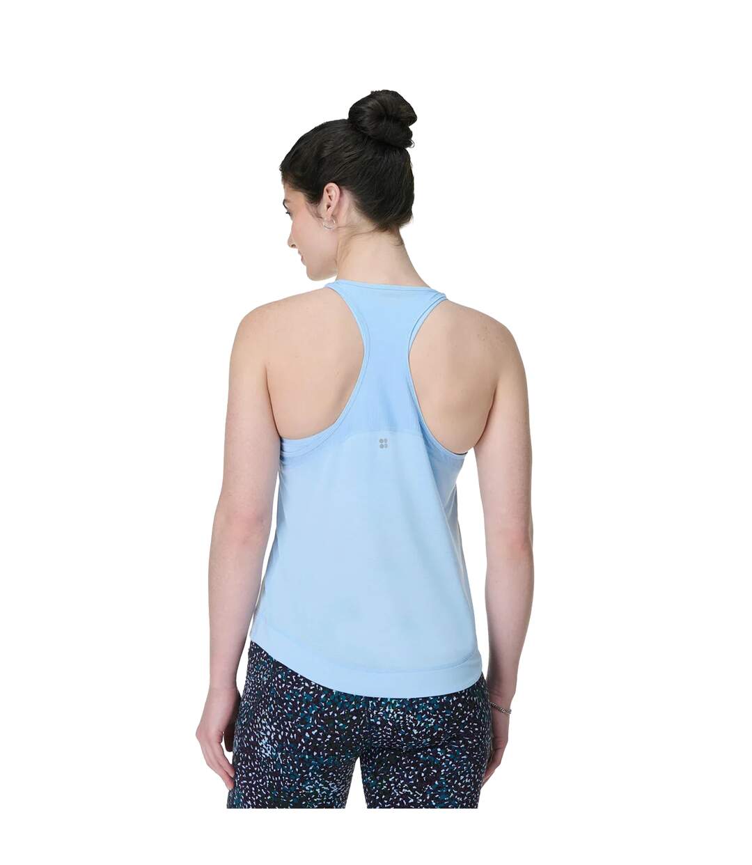 Débardeur Course À Pied Breathe Easy Femme Bleu Clair Sweaty Betty-3