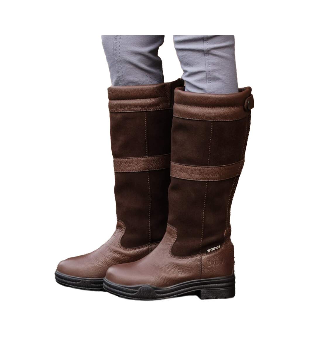 Bottes De Campagne Hollingworth Adulte Marron Brogini-1