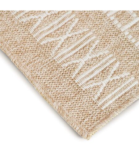 Tapis Tissé Plat Yucatan 80x150cm Naturel