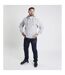 Sweat de travail Hoodie LOGO X Gris clair-2