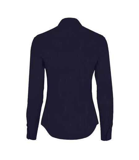 Chemisier Femme Bleu Marine Kustom Kit