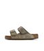 Sandales vertes olive mixte birkenstock arizona-1