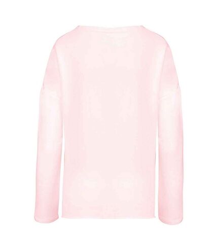 Sweat femme rose pâle Kariban