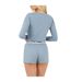 Ensemble De Vêtements De Détente Motif/style Uni Weekend Mode Femme Bleu Ardoise Clair Brave Soul-3