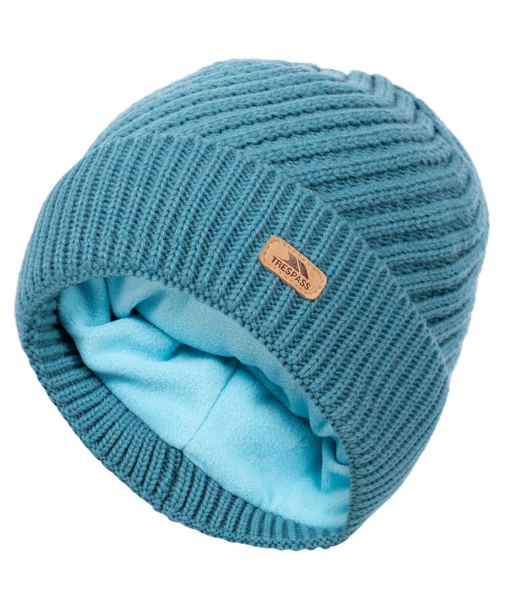 Bonnet Tricoté Femme Bleu Gris Trespass-1