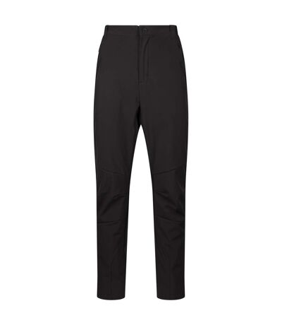 Mens dlx rogers softshell trousers black Trespass