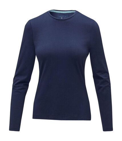 Elevate Womens/Ladies Ponoka Long Sleeve T-Shirt (Navy)