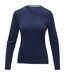 Elevate Womens/Ladies Ponoka Long Sleeve T-Shirt (Navy) - UTPF1812